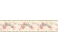 Brewster 418B246 Borders and More Deep Leaf Scroll Trail Wall Border, 4.5-Inch by 180-Inch, Cream