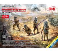 Brewster Body Shield, US Infantry 1:35 Plastic Model Kit ICM
