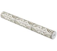 Brewster Brasserie Tin Ceiling Tile Wallpaper, Paper, White, 20.5-Inch x 33 ft