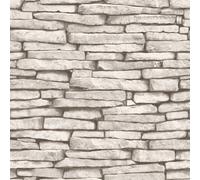 Brewster FD31292 Slate Wallpaper - Cream