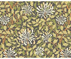 Brewster Home Fashions Honeysuckle Olive Wall Mural, MUR384M