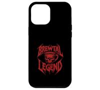 Brewtal Legend Heavy Metal Fan Skull Caffeine Coffee Lover Case for iPhone 12 Pro Max