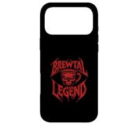 Brewtal Legend Heavy Metal Fan Skull Caffeine Coffee Lover Case for iPhone 17 Pro Max