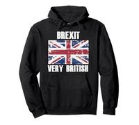 Brexit Great Britain UK Flag Europe EU Politics Gift Pullover Hoodie