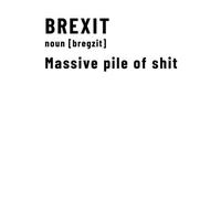 Brexit. Massive Pile Of Sh*t Men's T-Shirt - White - M - White