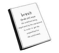 Brexit The Undefined Passport Holder Cover