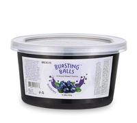 BREXONIC Boba Pearls, Blueberry Explosive Boba, Tapioca Beads for Bubble Tea (Blueberry, 0.5 kg, 1 Pack) 0.5 kg (1 Piece)