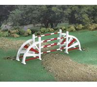 Breyer B2014 Traditional 1:9 Scale Show Jumping Oxer Jump Accessory