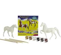 Breyer Horses Paint Your Own Horse - Quarter Horse & Saddlebred Paint & Play | 2 Horse Set | Model #4260, Various