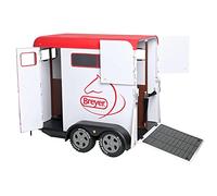 Breyer Traditional Series Two-Horse Trailer Toy | (1: 9 Scale) | Model# 2619 White