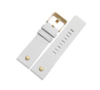 Breyhda Extra Wide Leather Watch Strap - 22mm-32mm Large Size Replacement Band with Tools,24mm