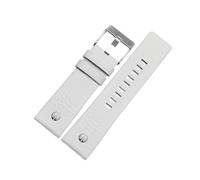 Breyhda Extra Wide Leather Watch Strap - 22mm-32mm Large Size Replacement Band with Tools,27mm
