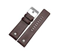 Breyhda Extra Wide Leather Watch Strap - 22mm-32mm Large Size Replacement Band with Tools,28mm