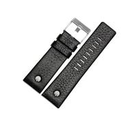Breyhda Extra Wide Leather Watch Strap - 22mm-32mm Large Size Replacement Band with Tools,30mm