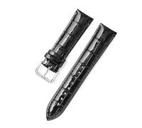 Breyhda High-Shine Patent Leather Watch Strap - 20mm 22mm Glossy Replacement Wristband for Men/Women,Black,14mm