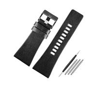 Breyhda Wide Leather Watchband - 22mm-32mm Large Size Replacement Strap with Tools,22mm