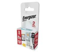 BREZZO 2 Packs of G4 LED Light Bulbs,1.8W Equivalent to 10W Halogen, Bi-Pin Base Energy Saving, 12V, 215 Lumens, Non-Dimmable G4 Capsule Bulbs, Daylight 6500k [Energy Class E]