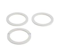 BREZZO 3 PCS Food Grade Silicone Seal Rings Seal Replacement Gasket Seal Ring For Moka Pot Italian Espresso Maker Stovetop Coffee Makers - Please check the diameters first (6 cups - 5.6 cm/7.12cm)