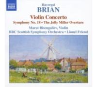 BRIAN/BISENGALIEV/FRIEND/BBC SCOTTISH SO: VIOLIN CONCERTO - CD
