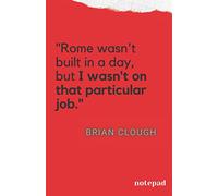 Brian Clough Notepad