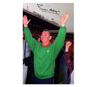 Brian Clough - Nottingham Forrest Autographed Signed A4 Photo Print