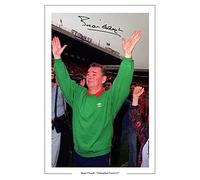 Brian Clough Signed 12x8 Photo Print Pre Printed Signature Nottingham Forest Autograph Gift