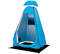 BRIAN & DANY Pop Up Toilet Tent, Portable Shower Privacy Changing for Camping, Hiking, Beach - UPF 50+ & Waterproof, 120 x 120 x 190cm, Blue