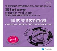 Brian Dowse Pearson REVISE Edexcel GCSE History Henry VIII Revision Guide and Brian Dowse Multicolor