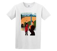 Brian Eno Another Green World Pop T Shirt Men Tops Tee White L