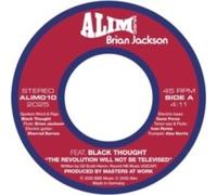 BRIAN JACKSON - REVOLUTION WILL NOT BE TELEVISED - New Vinyl Record v - Y1398z
