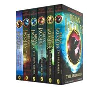 Brian Jacques Redwall Series 6 Book Set (Books 7-12) (The Bellmaker, Outcast of Redwall, Pearls of Lutra, Long Patrol, Marlfox, Legend of Luke)