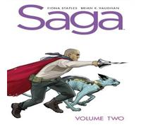 Brian K Vaughan Saga Volume 2: New Edition Paperback Book Brian K Vaughan Multicolor