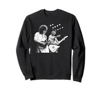 Brian May Freddie Mercury Queen With Guitars Wembley Arena Sweatshirt