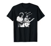 Brian May Freddie Mercury Queen With Guitars Wembley Arena T-Shirt