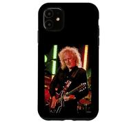 Brian May Guitar Live Queen & Adam Lambert By Dick Barnatt Case for iPhone 11