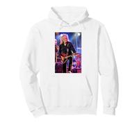 Brian May Guitarist Queen & Adam Lambert By Dick Barnatt Pullover Hoodie