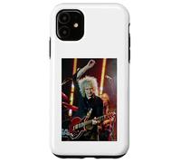 Brian May Guitarist Queen Adam Lambert Live By Dick Barnatt Case for iPhone 11