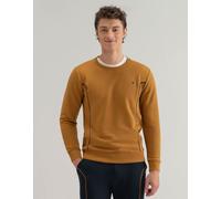 Brian Oak London Men's Modern Mustard Crew Neck Sweatshirt in Yellow | Size: Medium Brian Oak London Yellow M