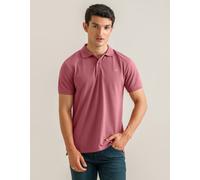 Brian Oak London Men's Plain Pique Polo - Warm Pink | Size: 2XL Brian Oak London Pink 2XL