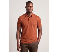 Brian Oak London Men's Rust Premium Polo in Burnt Orange | Size: Small Brian Oak London Burnt Orange S