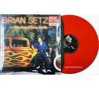BRIAN SETZER LP Nitro Burnin' Funny Daddy 180 gram RED VINYL +Inner SEALED SAME
