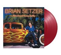 BRIAN SETZER LP Nitro Burnin' Funny Daddy 180 gram RED VINYL +Inner SEALED SAME