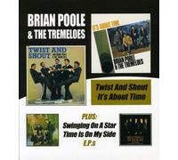 BRIAN & THE TREMELOES POOLE - TWIST & SHOUT/IT'S ABOUT TIME 2 CD NEW