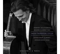 Brian Thornton - Debussy Cello Sonata/Brahms Clarinet Trio - CD - C4z