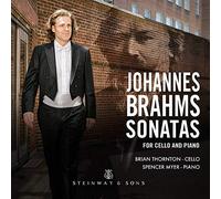 Brian Thornton - Johannes Brahms Sonatas for Cello and Piano - CD - C4z