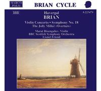 BRIAN - VIOLIN CONCERTO / SYMPHONY 18 - CD - J3z