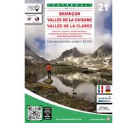 Briançon - Vallée de la Guisane - Vallée de la Clarée: 21 (wandelkaart)