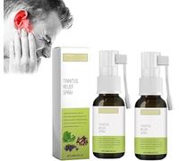Brianelle Auridrip Tinnitus Relief Spray, Medilisk Tinnitus Relief Spray, Tinnitus Relief for Ringing Ears, Echo Ease Tinnitus Inhaler (2pcs)