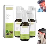 Brianelle Auridrip Tinnitus Relief Spray,Tinnitus Relief for Ringing Ears,Echo Ease Tinnitus Inhaler,Earwax Cleaning Care Spray,Effectively Improves Hearing and Relieves Discomfort (3 Pcs)
