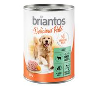 Briantos Delicious Paté 6 x 400g - Lamb & Carrots